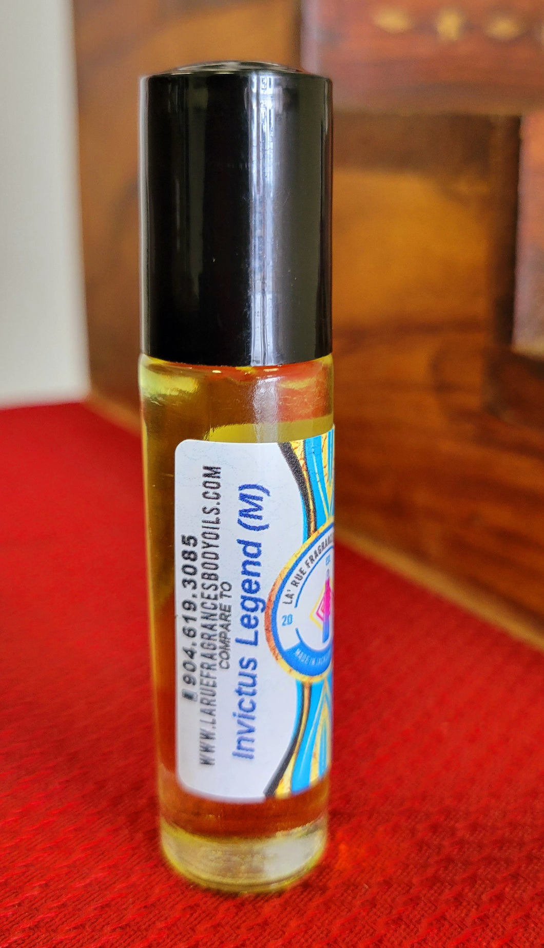 Our Impression Of Invictus Legend men type 1/3oz roll on bottle cologne fragrance body oil. Alcohol Free  (Men)