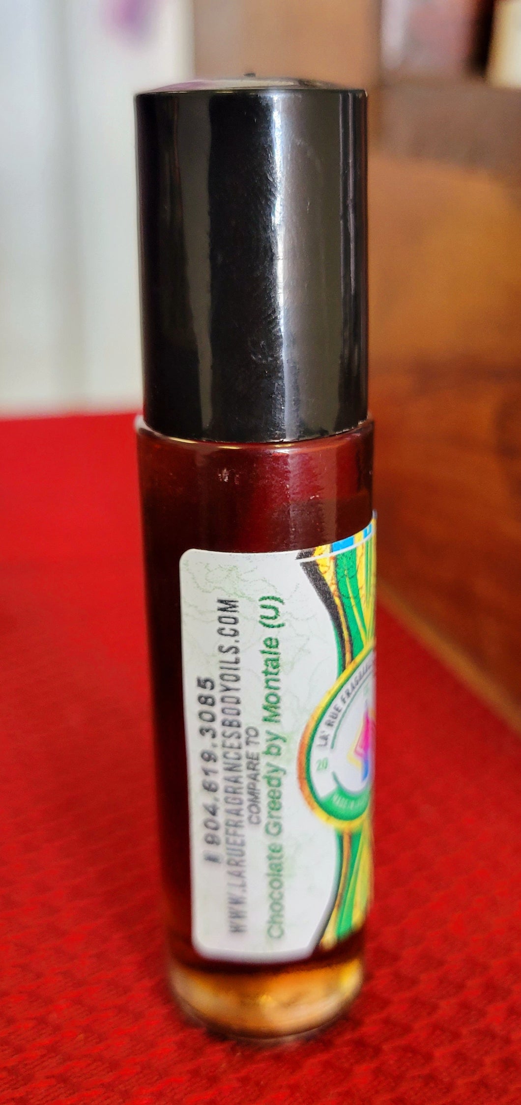 Our Impression of Chocolate Greedy by Montale women men type 1/3oz roll-on bottle perfume cologne fragrance body oil. Alcohol-Free (Unisex)