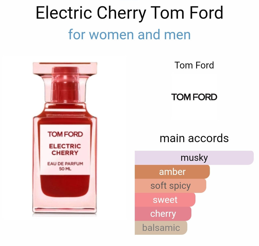 Our Impression of Electric Cherry Tom Ford men women type 4oz luxuxry scented shea butter body cream