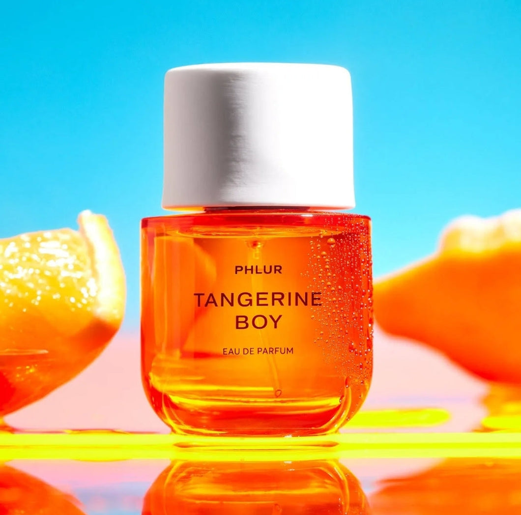 Our Impression of Tangerine Boy by Phlur women men 1oz flip top bottle perfume cologne fragrance body oil alcohol free (unisex)
