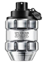 Compare aroma to Spicebomb Metallic Musk by Viktor & Rolf men type 1/3oz roll-on bottle cologne fragrance body oil. Alcohol-Free (Men)