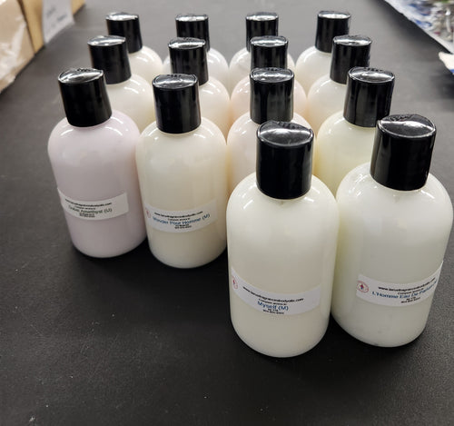 Luxuxry scented shea butter hand and body lotion bundle for women and men                (5 bottles add fragrances into the notes section)