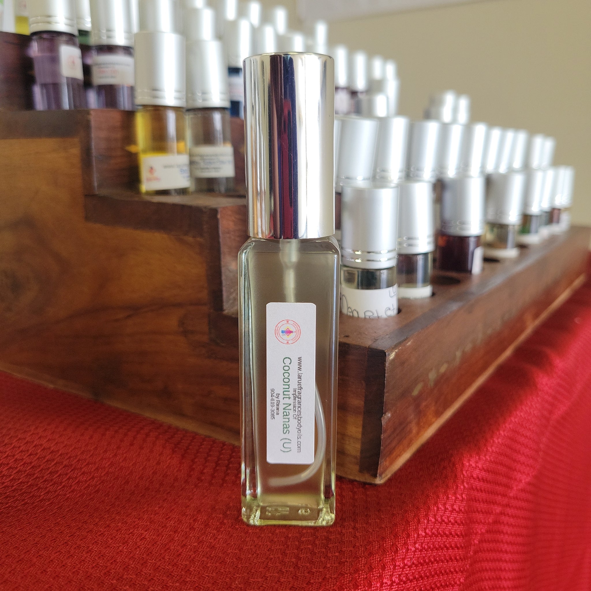 Premium Fragrance Our Impression Coconut Nanas by Rirana women men unisex 1oz Concentrated Cologne Perfume Spray In A Glass Bottle