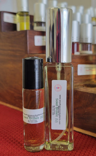 (Premium Fragrance) Our Impression of Soleil Brulant by Tom Ford women men unisex 1oz Concentrated Cologne/Perfume Fragrance Spray & 1/3oz roll on set (unisex)