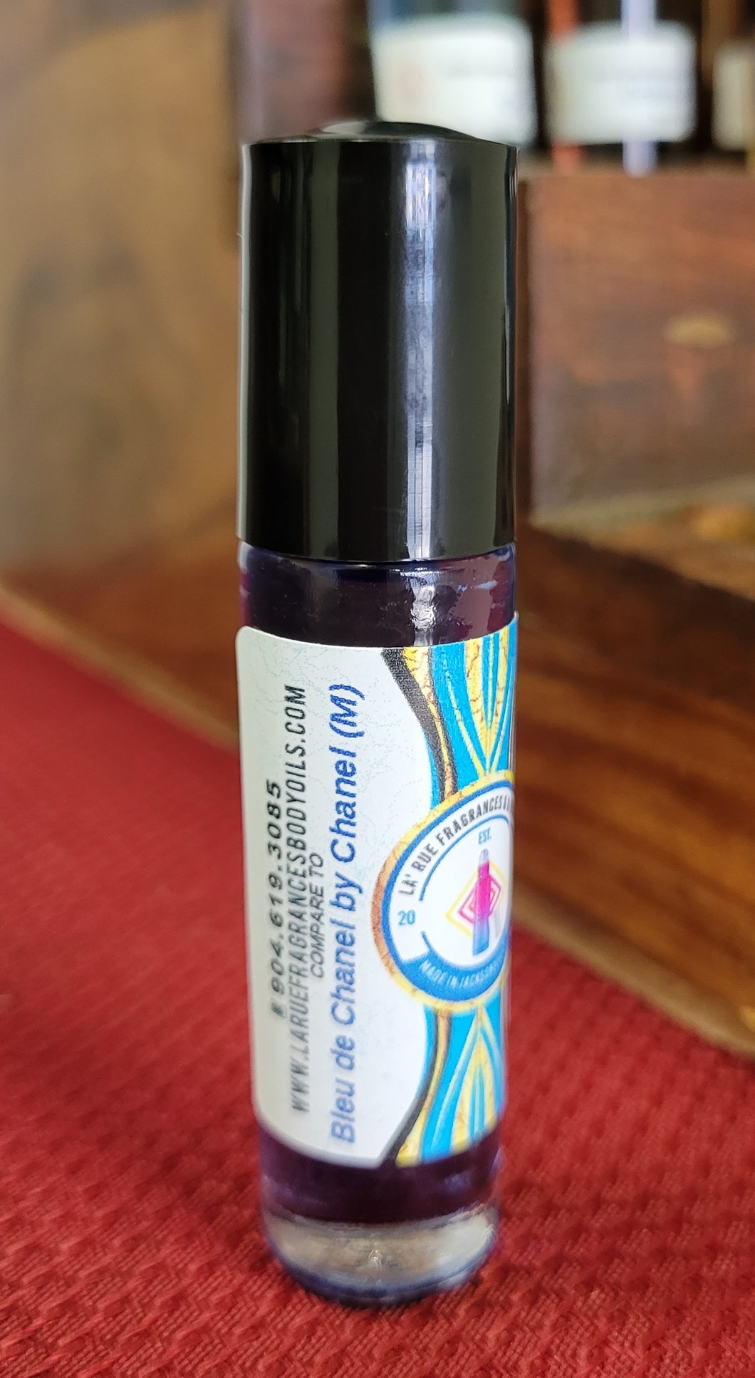 Our Impression Of Bleu de men type 1/3oz roll-on bottle cologne fragrance body oil. Alcohol-free (Men)