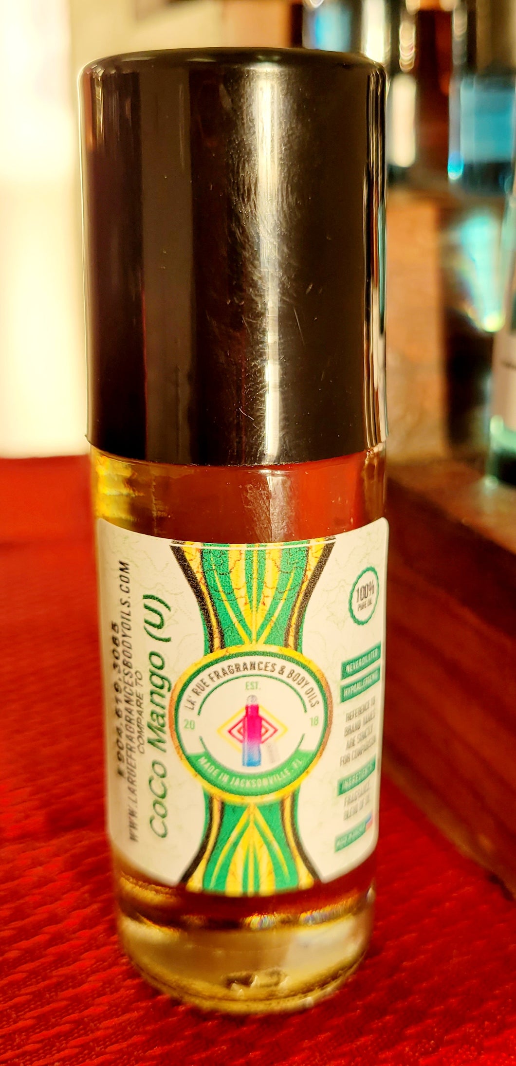 Our Impression Of CoCo Mango women men type 1.3oz large roll-on bottle perfume cologne fragrance body oil. Alcohol-free (unisex)