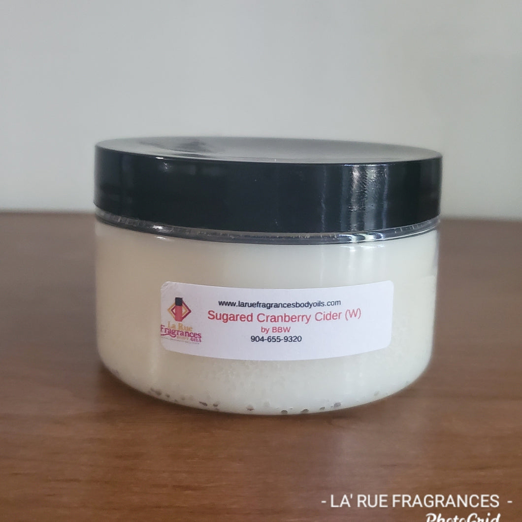 Our Impression Of Sugared Cranberry Cider by BBW 4oz 100% Shea Butter Body Cream (Women)